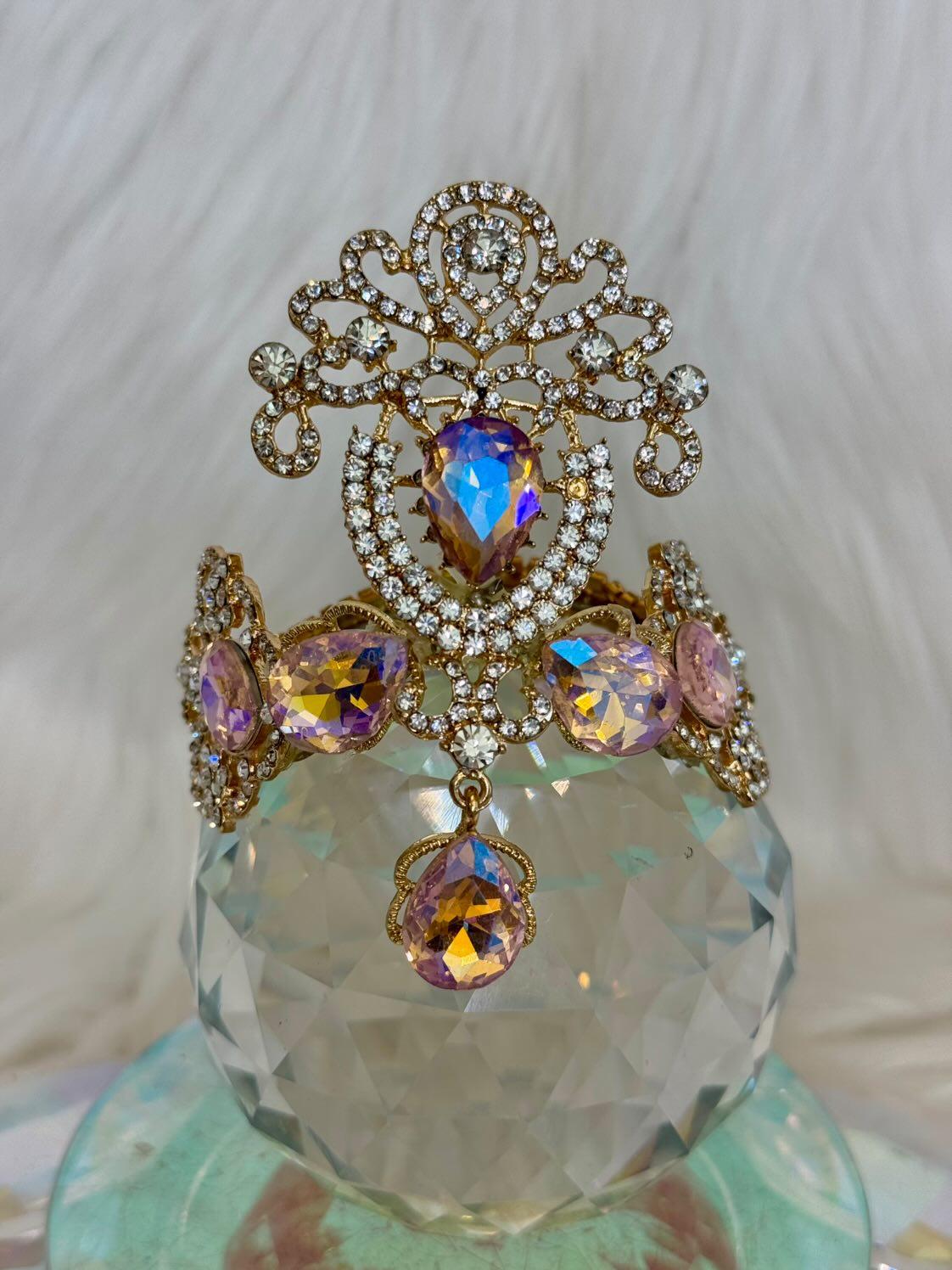 Champagne Frost - Beautiful Statement Crown