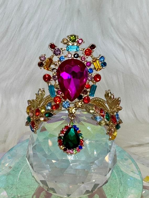 Fuchsia Empress - Beautiful Statement Crown
